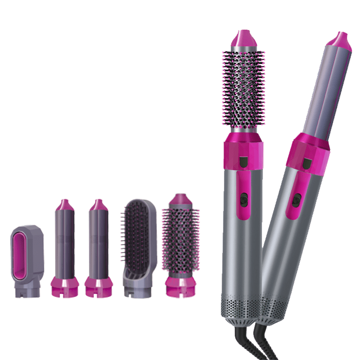 Hot Air Brush 5-in-1 Blow Dryer Brush for Smooth