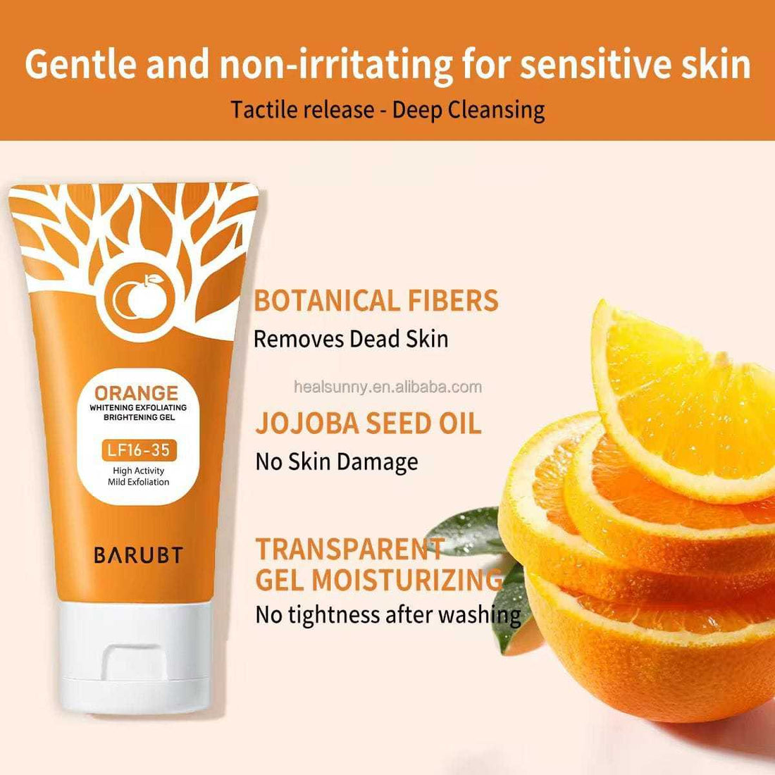 Orange Brightening Exfoliating Gel