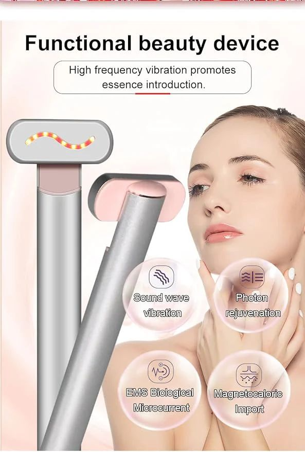 Eye Beauty Device – LED Light & Vibration Eye Massager