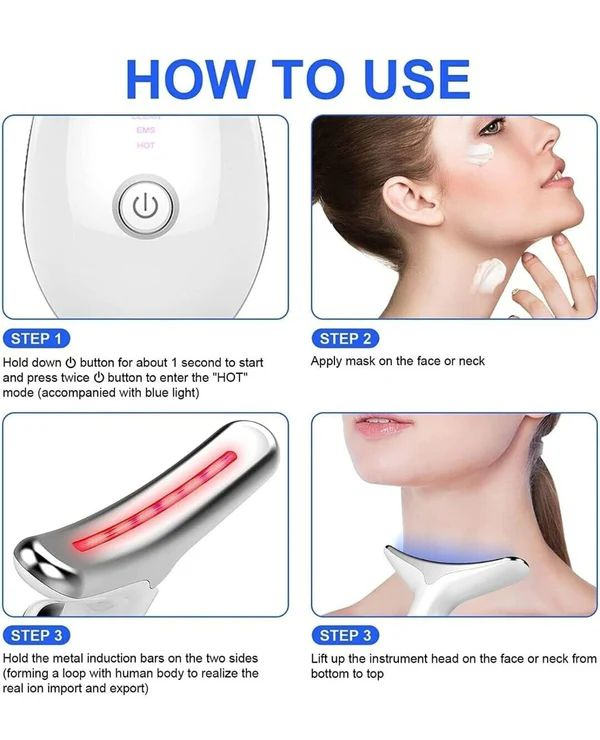 Anti Wrinkle Beauty Apparatus – Facial & Neck Skin Care Device